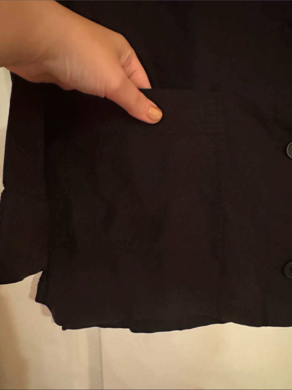Eileen Fisher Cotton Hemp Stretch Stand Collar Jacket - Picture 10 of 12